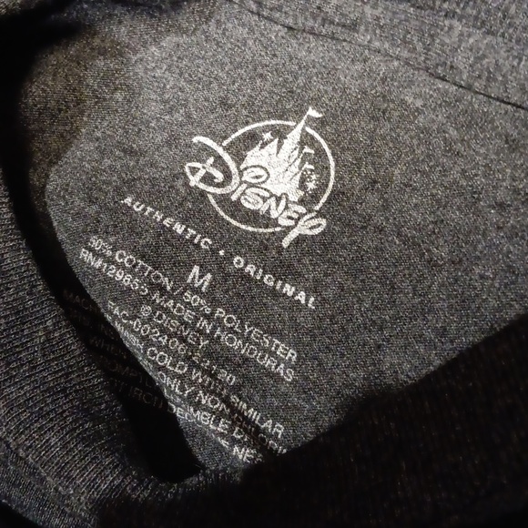 Walt Disney World T-Shirt Adult Medium Gray Mickey Minnie Retro Logo Great Color - Picture 4 of 4